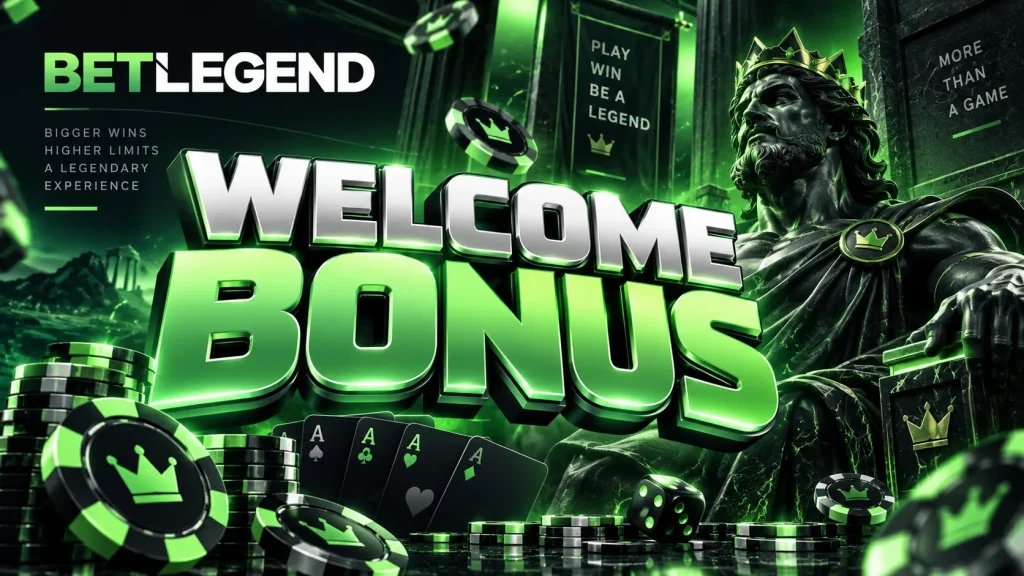betlegend welcome bonus